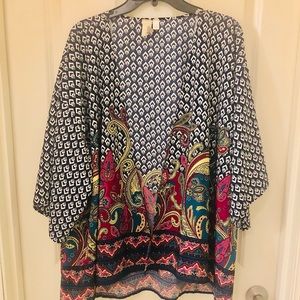 Francescas beautiful flowy open kimono